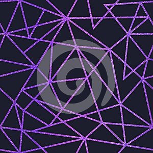 Purpe light triangle pattern