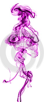 Purple abstract smoke