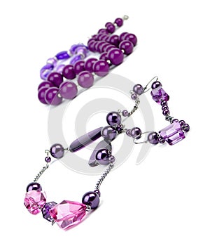 Purple accessories