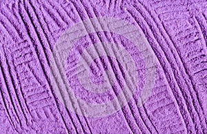 Purple alginate face mask powder body wrap, eye shadow texture close up, selective focus. Lavender abstract background