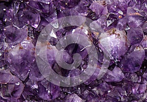 The purple amethyst background