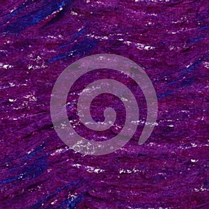 Colorful Seamless Purple Background Texture Drawn With Oil Pastels On Paper
