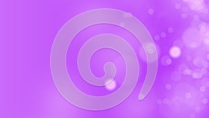 Purple background. Abstract glowing bokeh circles or sparks. 3D rendering