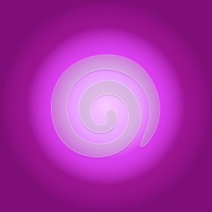 Purple background with circular bright gradient. Concept for hypnosis, circumcentric light violet for transcendental meditation.