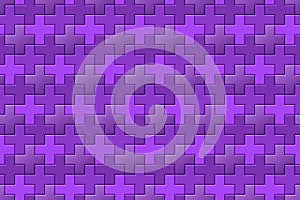 Purple Background with Cross Pattern