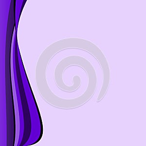 Purple Background with curves