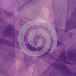 Purple background with triangle shapes in abstract pattern and lines photo