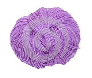 Purple ball of yarn