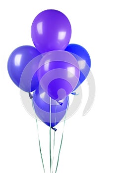 Purple balloons