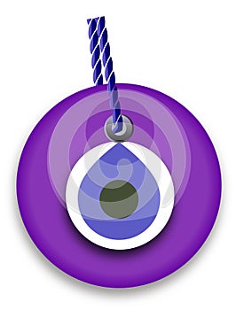 Purple bead