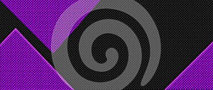 Purple and black carbon fibre background and texture