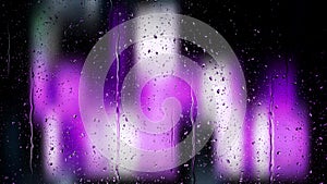 Purple and Black Watery Background