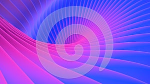 Purple blue background stripes 3d wavy pattern, elegant abstract striped pattern