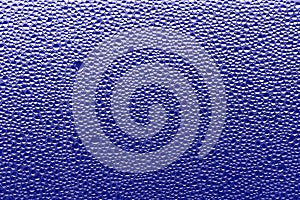 Purple blue background - water drops Stock Photos