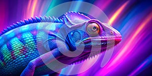 Purple and blue gradient trendy blur background