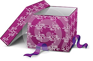 Purple box photo