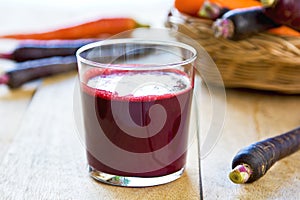 Purple Carrot juice