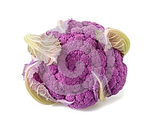 Purple cauliflower