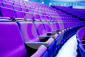 Purple chairs
