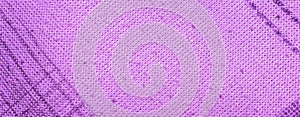 Purple checked cotton material. texture or background