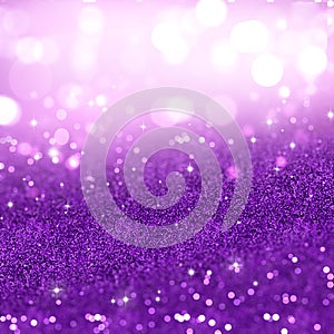 Purple Christmas glitter background