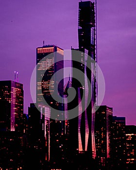 The Purple city of chicago