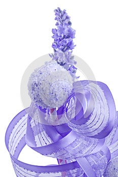 Purple cocunut cakepop