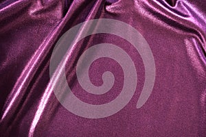 Purple Color Fabric Background.