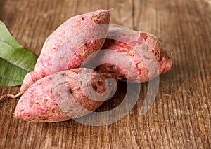 Purple Colored Sweet Potatoes