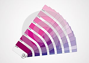 Purple colors guide