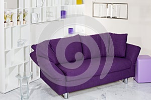 Purple couch