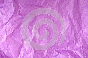 Purple Crumpled Tissue Paper Texture