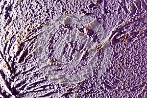 Purple decorative plaster as a background