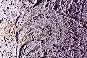 Purple decorative plaster as a background