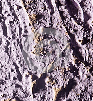 Purple decorative plaster as a background