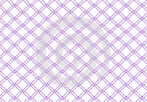 Purple diamond shape with round corner pattern