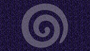 Purple digital binary code texture