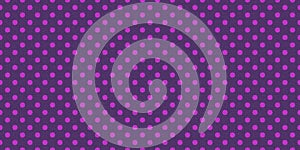 Purple Dotty Pattern Background.
