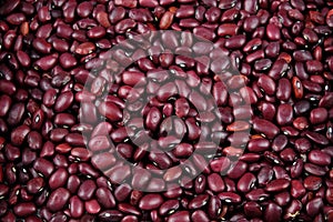 Purple dried beans.