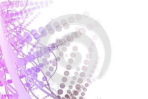 Purple Entertainment Abstract Billboard Background