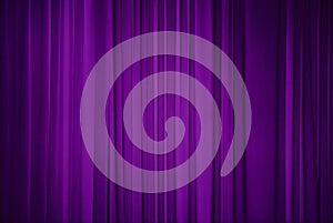 Purple fabric background.