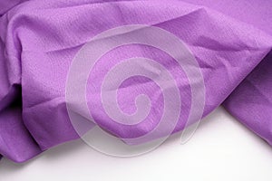 Purple fabric background