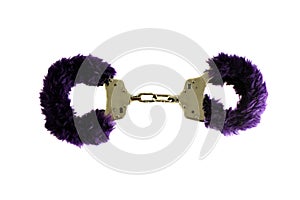 Purple Fetish Handcuffs