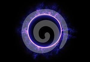 Purple fire ring