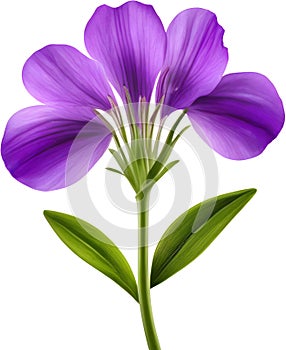 purple flowers lorem ipsum dolor sit amet. AI- Generated photo