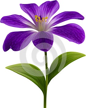 purple flowers lorem ipsum dolor sit amet. AI- Generated photo