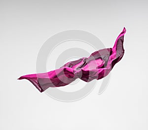Purple flying fabric