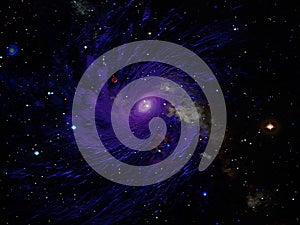 Purple Galaxy Onlooker