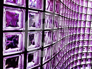 Purple Glass Block