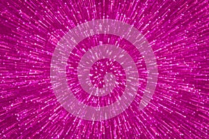 Purple glitter explosion lights abstract background